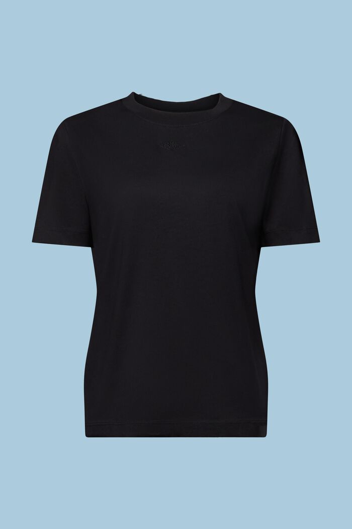 T-Shirt mit Logostickerei