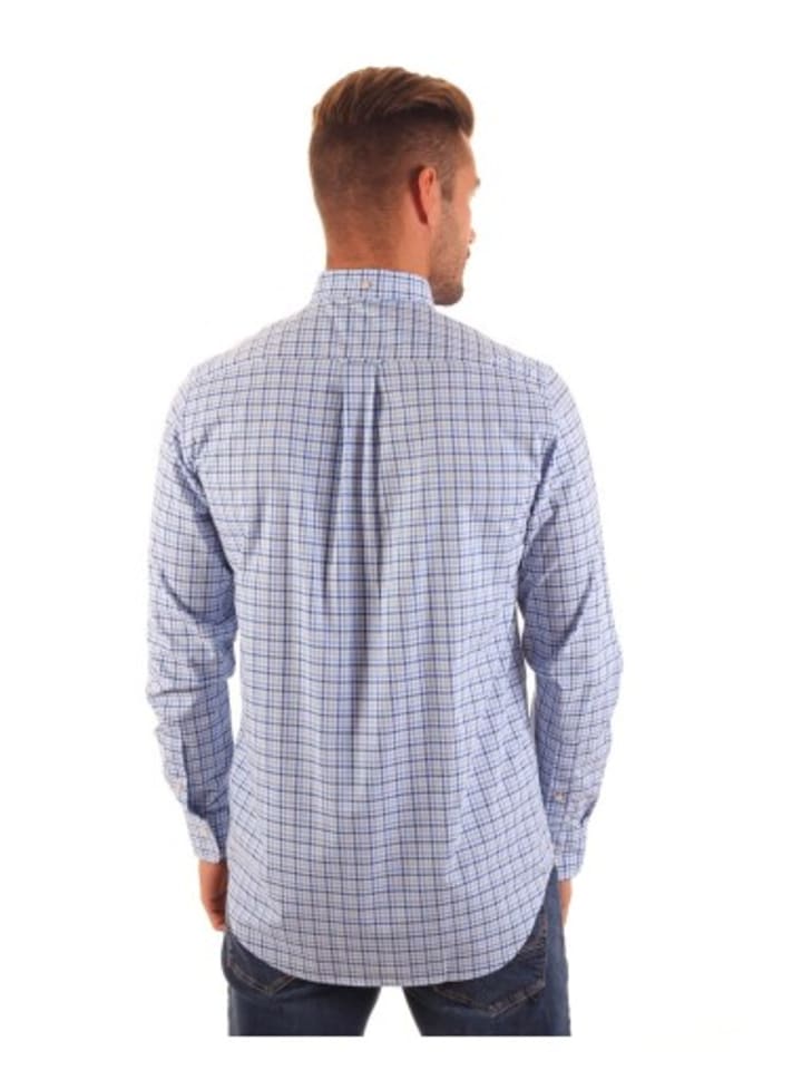 Gant 3060400 Hemd in Marineblau / Blau günstig kaufen S