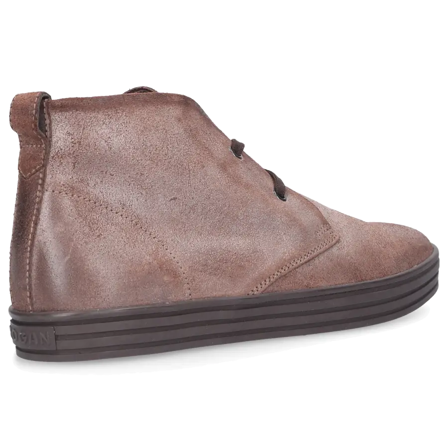 Hogan - Schnürboots Kalbsleder - braun