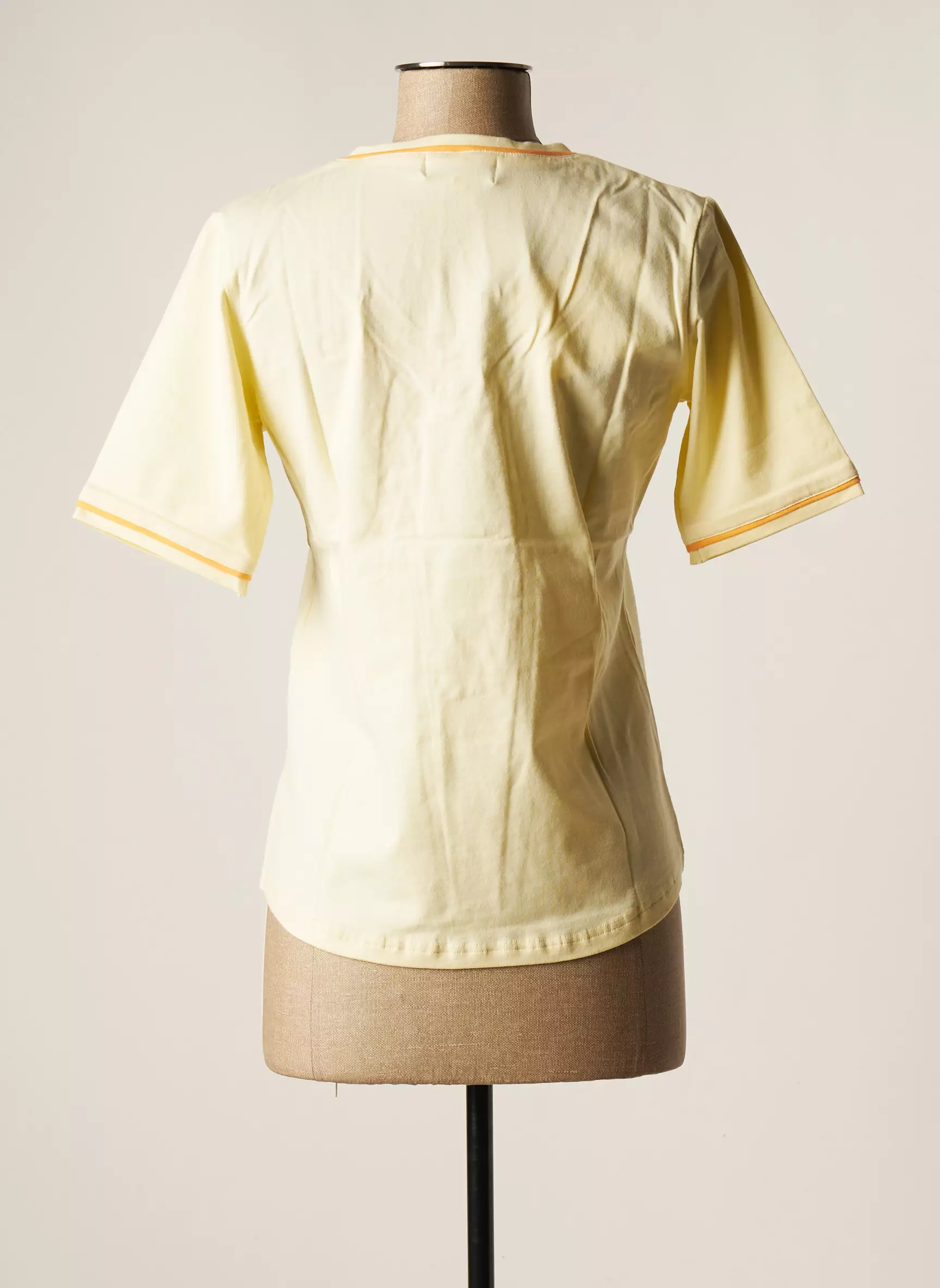 Cloud S Tshirts Femme couleur jaune