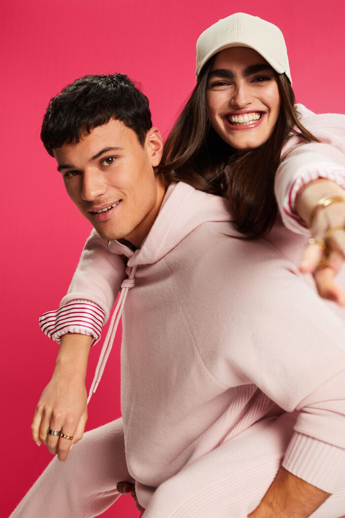 Unisex-Strickpullover aus Wolle und Kaschmir