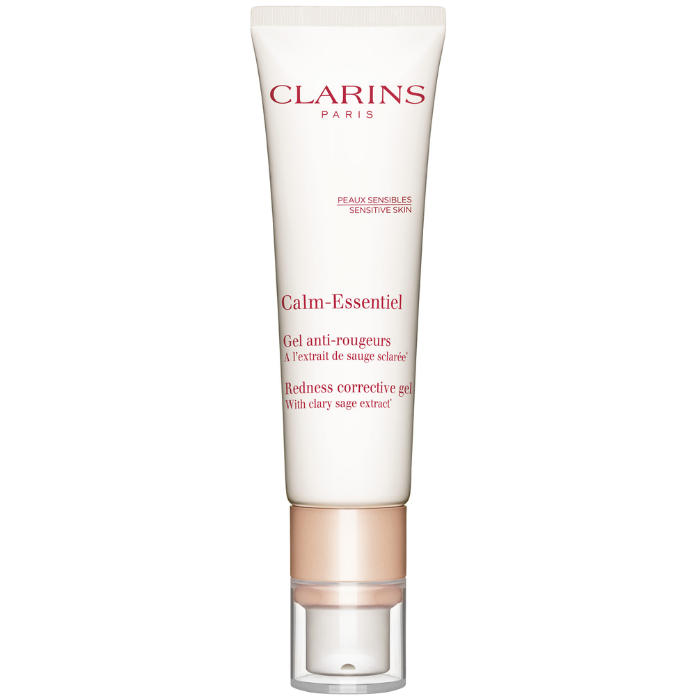 Clarins Calm-Essentiel  Gel anti-rougeurs Al’extrait de sauge sclarée* Soin visage peaux sensibles