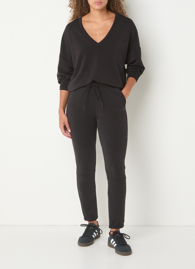 Pantaloncini da sub 10DAYS, a vita alta e taglio affusolato, con coulisse