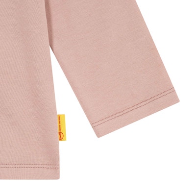 T-Shirt langarm, rosa für Mädchen