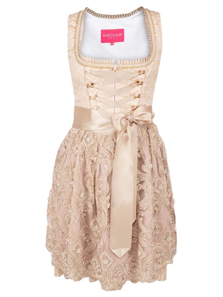 KRÜGER Dirndl 416866 in beige günstig kaufen