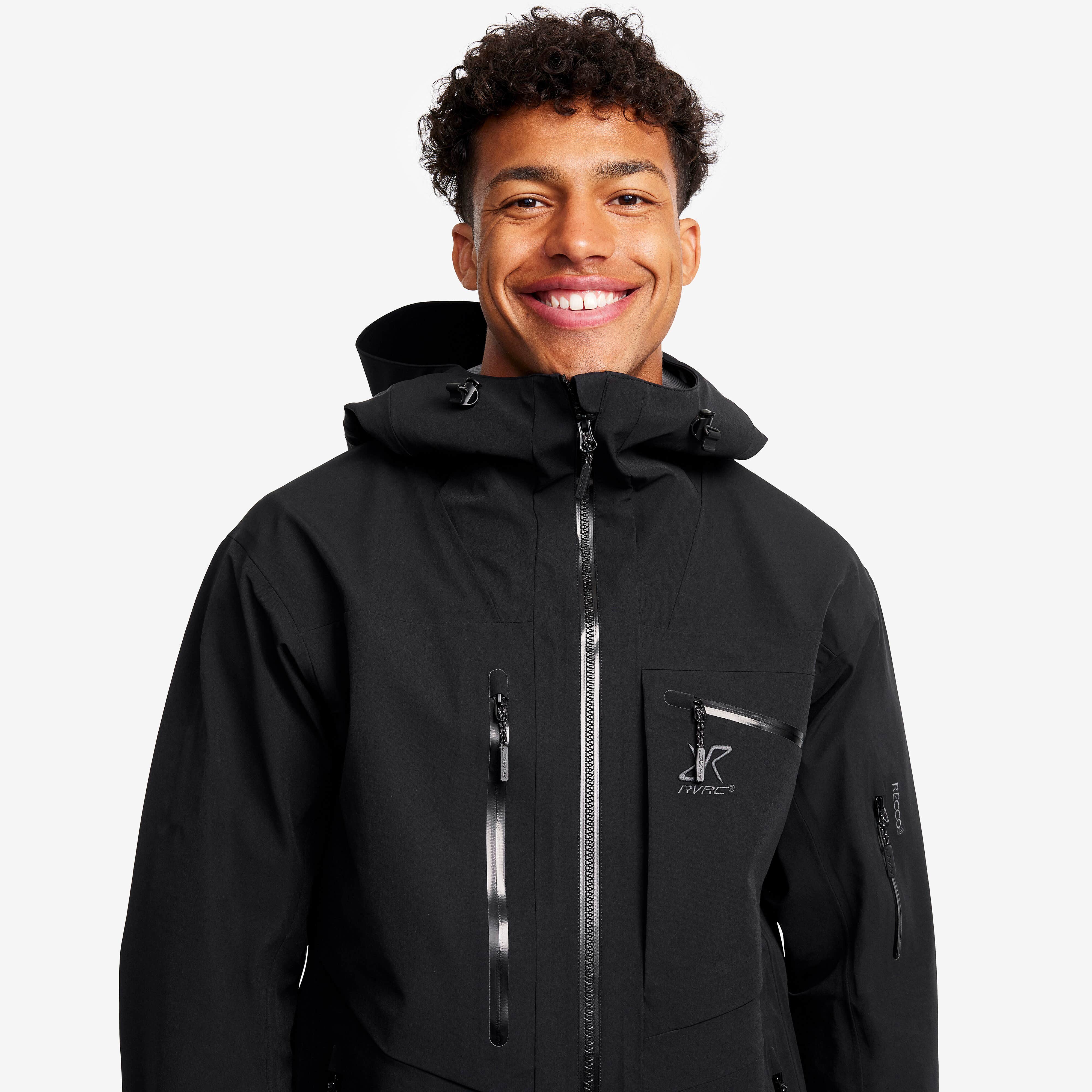 Cyclone Long 3L Jacket Homme Black