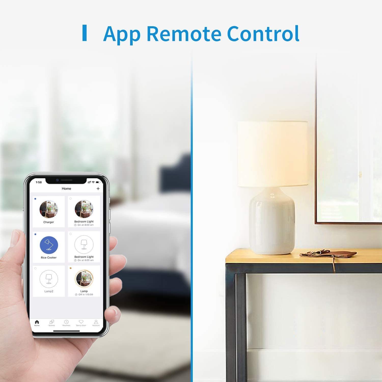 Meross Meross Smart One Way Light Switch - smarter Lichtschalter Smarter Lichtschalter
