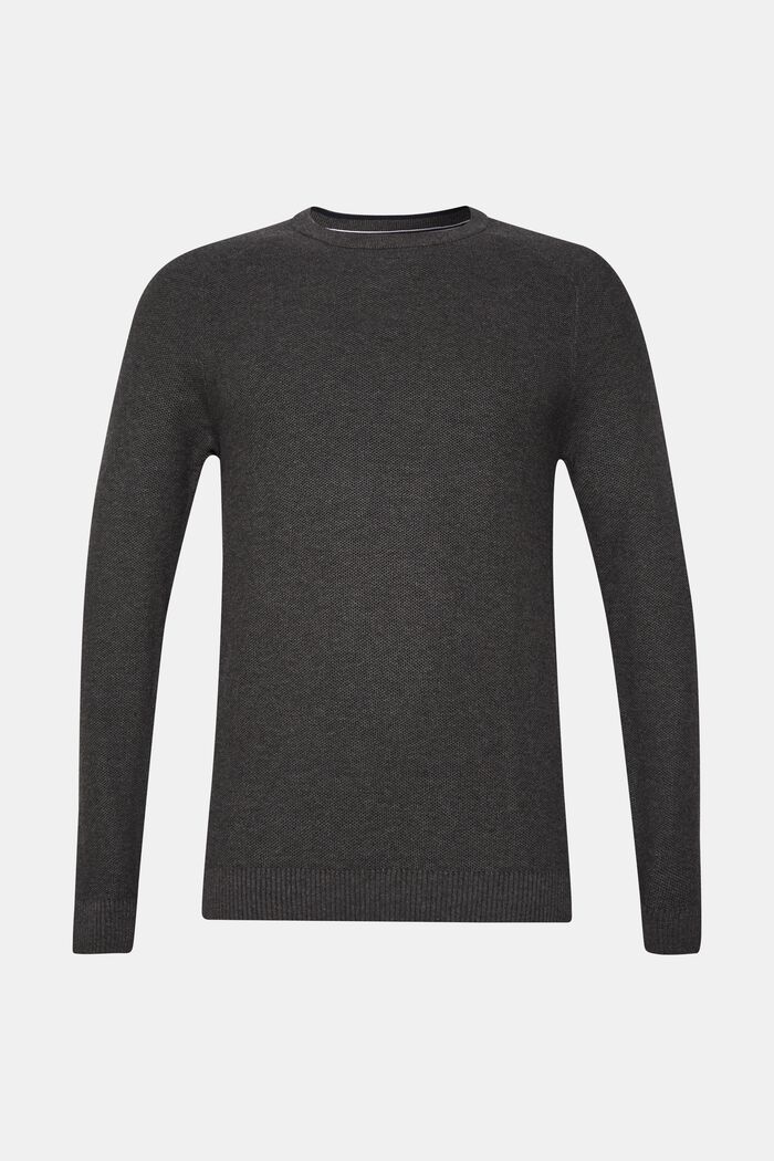 Piqué-Pullover, 100% Baumwolle