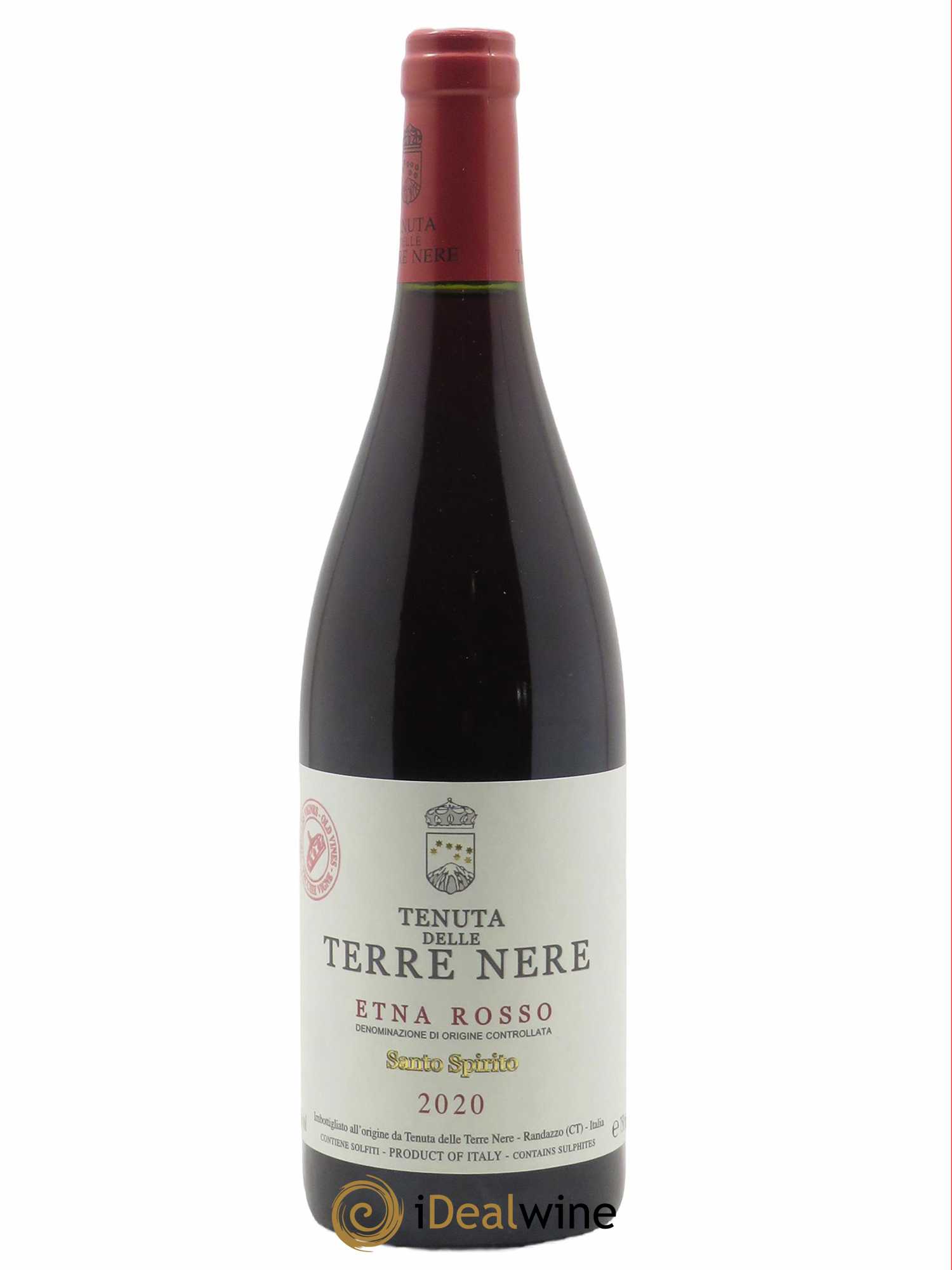 Etna Rosso DOC Tenuta delle Terre Nere Santo Spirito  2020 - Lot de 1 Bouteille