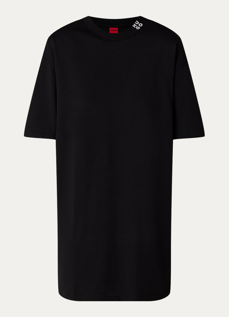 Vestido camiseta corto con logo Namaui de HUGO BOSS
