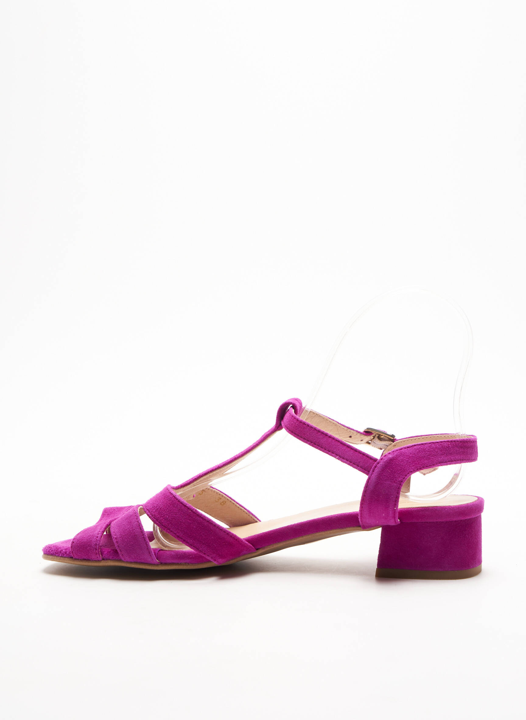 Brenda Zaro Sandales Nu Pieds Femme couleur violet