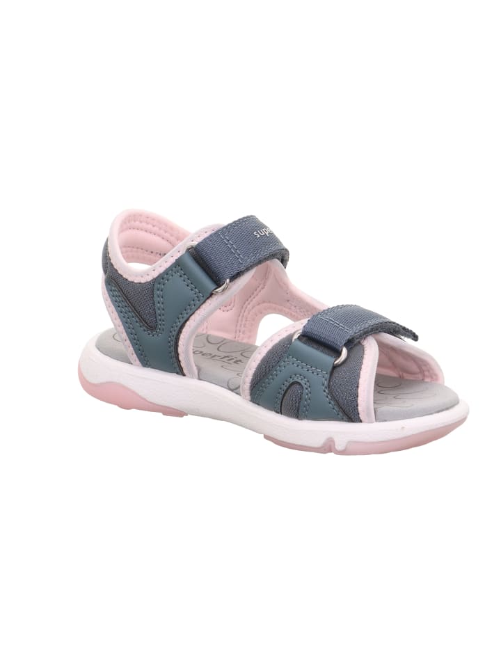 superfit Sandale PEBBLES in Blau/Rosa günstig kaufen