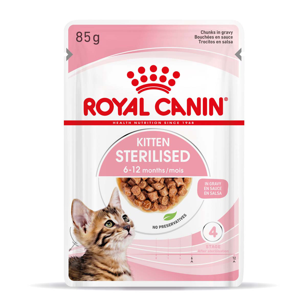 ROYAL CANIN KITTEN STERILISED in Soße Nassnahrung für kastrierte Kätzchen ab 6 Monaten