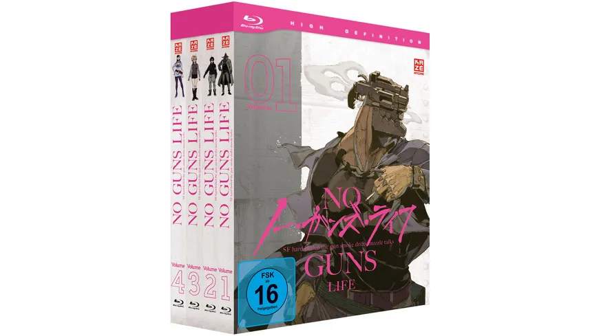 No Guns Life - Gesamtausgabe - Bundle Vol.1-4  [4 BRs]
