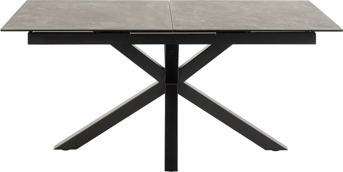 Ausziehtisch Heaven Keramik Schwarz 168 cm