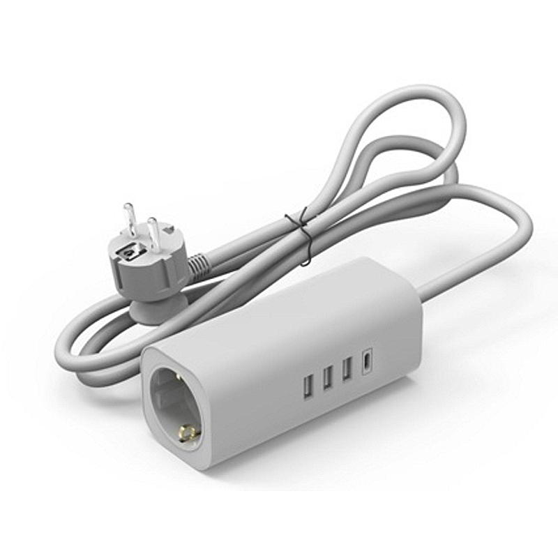 Energy Ladestasjon USB m/ 1,4 m ledning, Energy