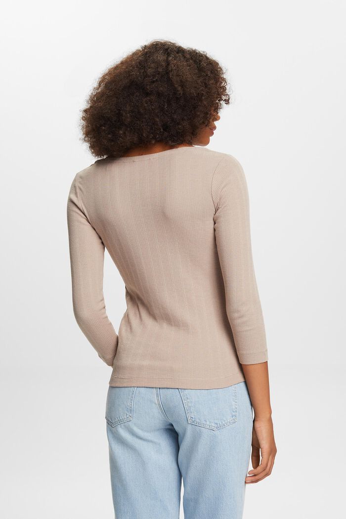 Longsleeve im Pointelle-Design