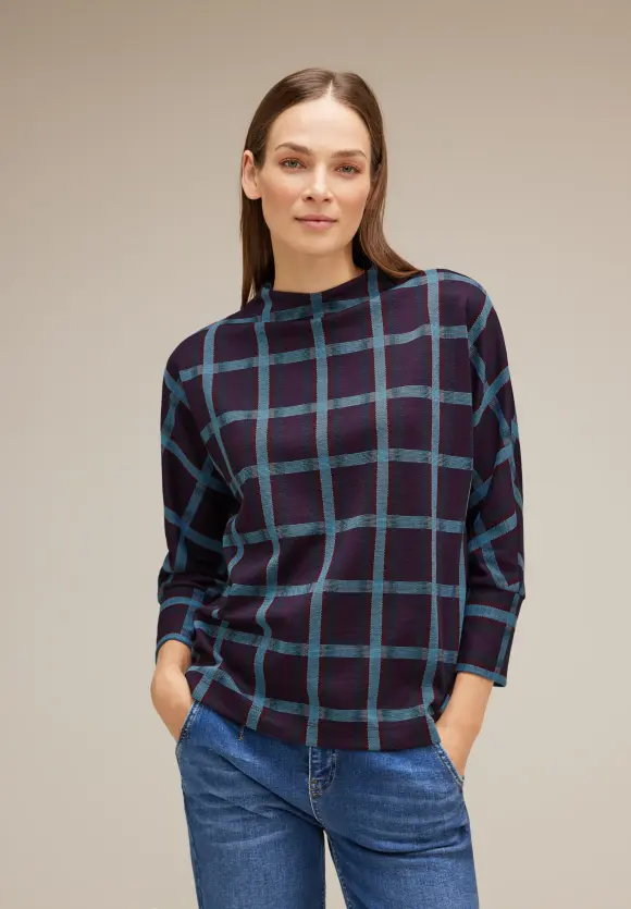 Street One Shirt mit Karomuster