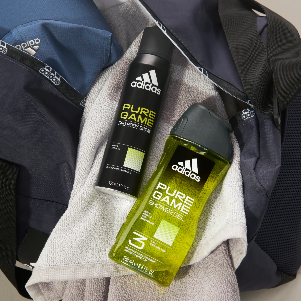 Adidas Pure Game Αφρόλουτρο για Άνδρες, 250 ml