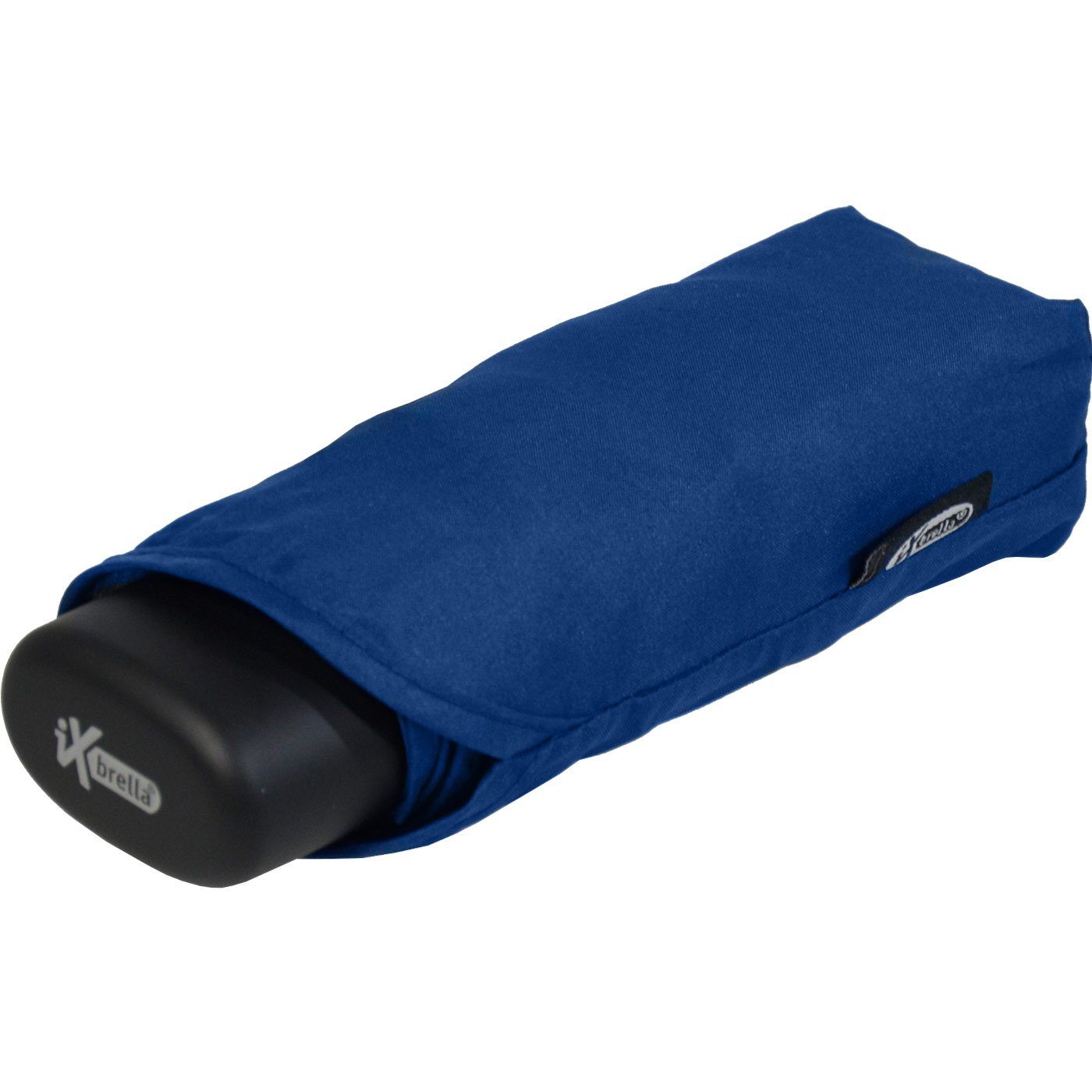 iX-brella Taschenregenschirm Super-Mini-Schirm - winziger Regenschirm im Etui, klein