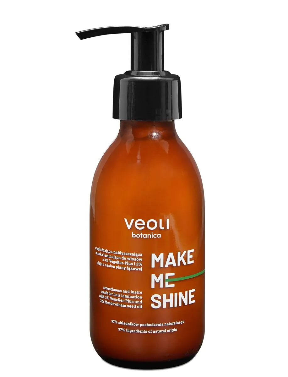 Veoli Botanica Make Me Shine maska za zaglađivanje i sjaj kose za laminiranje 140 ml