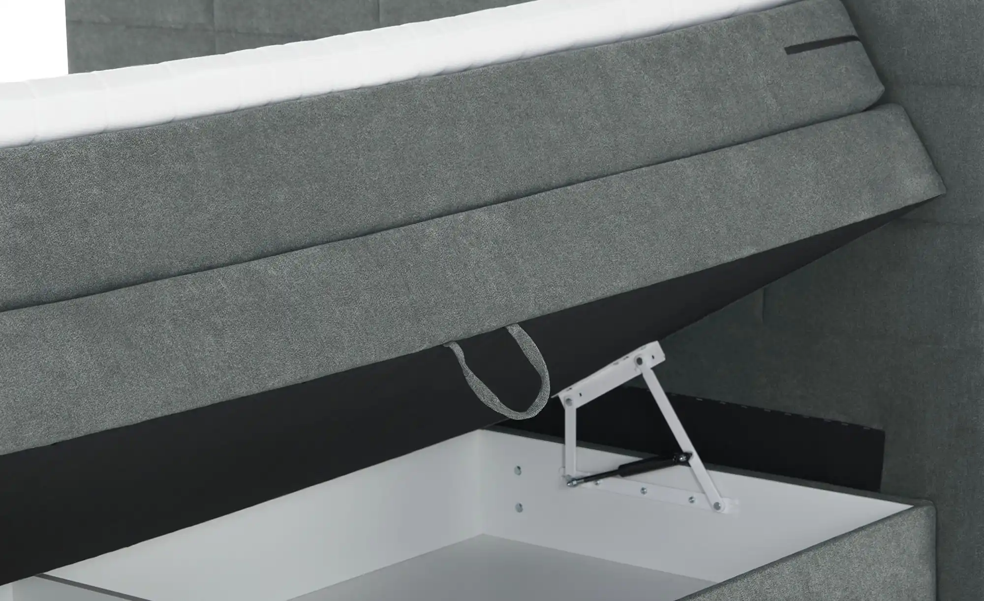 Primo TV-Boxspringbett mit motorischer TV-Halterung Dillon
