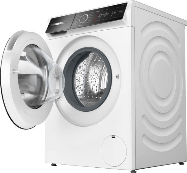 BOSCH Waschmaschine Serie 8 WGB254030, 10 kg, 1400 U/min, Iron Assist reduziert dank Dampf 50 % der Falten