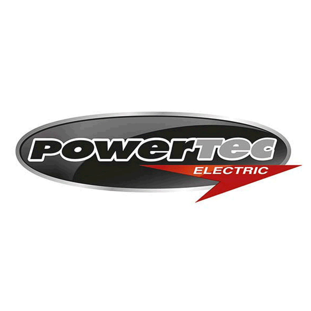Powertec Electric Farbige 5-fach-Steckdose - Weiß/Grün