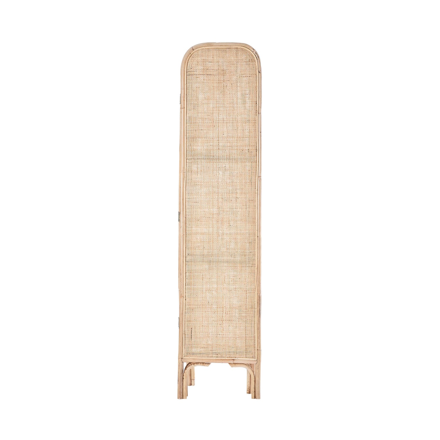 BOHO LOUNGE Paravent aus Rattan L 120 x H 180cm