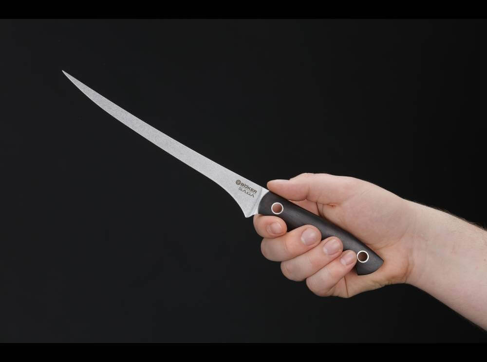 Saga Filetiermesser Grenadill