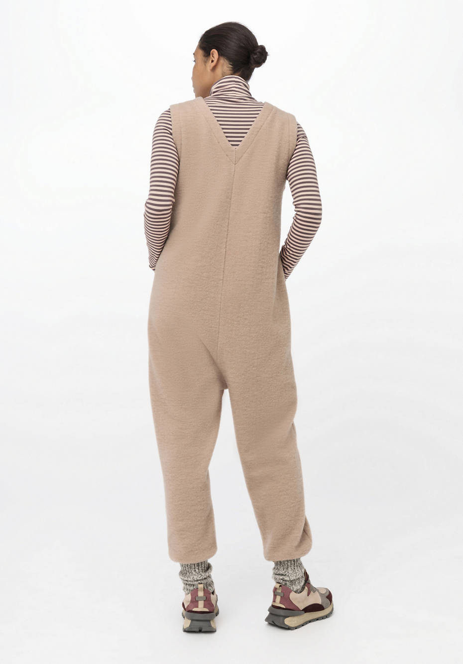 Wollfleece Overall aus reiner Bio-Merinowolle