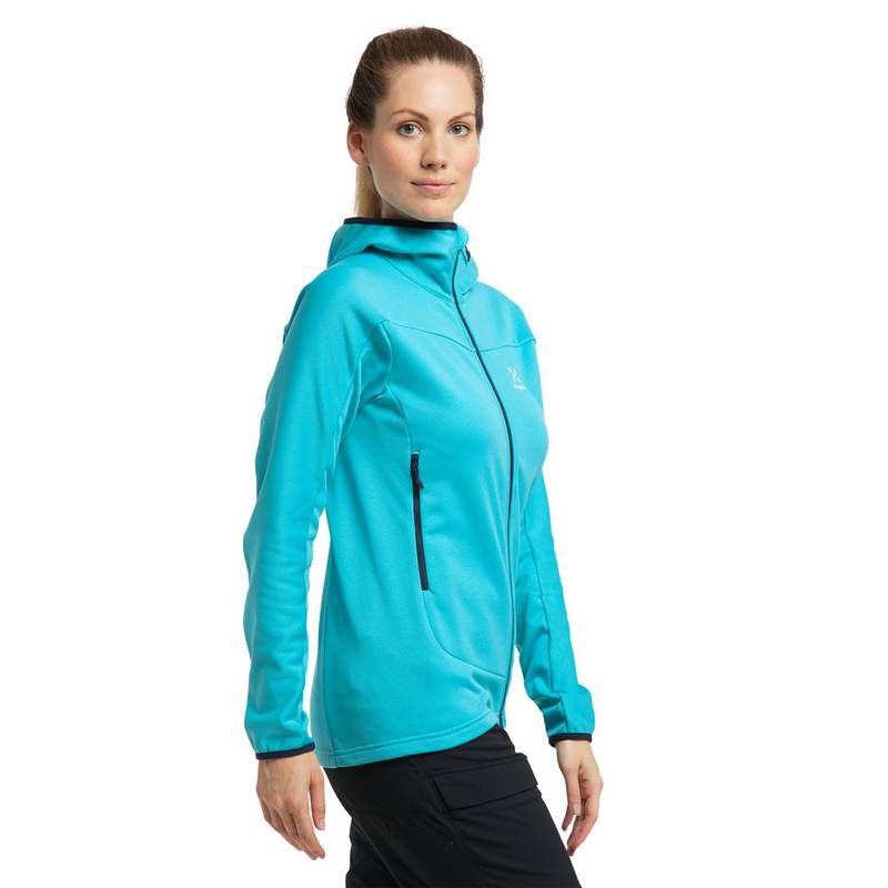 Haglöfs Frost Mid HoodHood Fleecejacke Damen