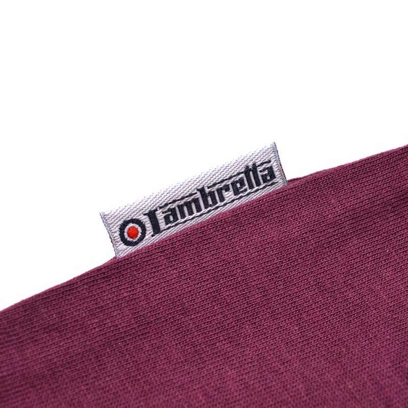 Lambretta Logo Stripe Herren T-Shirt SS5266-GRAPE