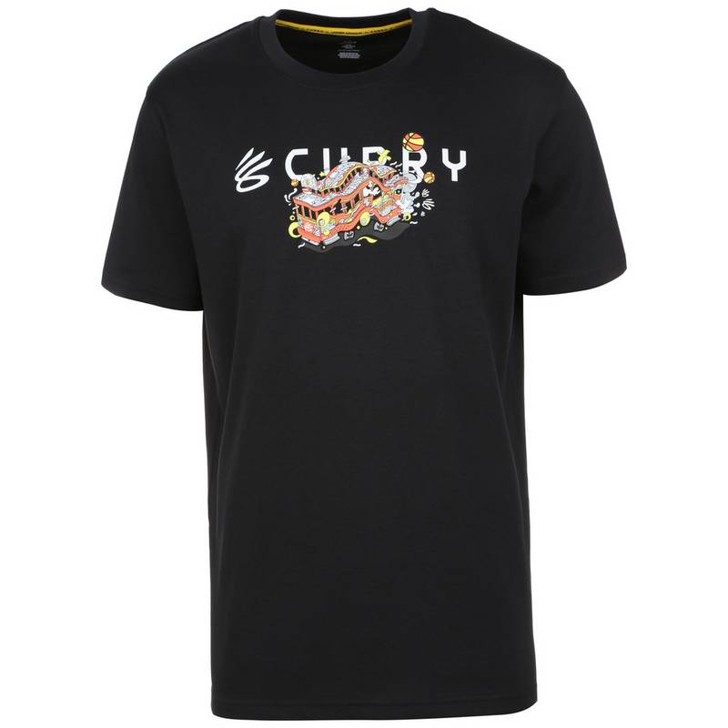 Under Armour Curry Trolly Heavyweight Basketball Shirt Herren