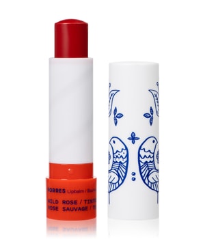 KORRES Wild Rose Lip Balm getönt rot Lippenbalsam-4.5 g