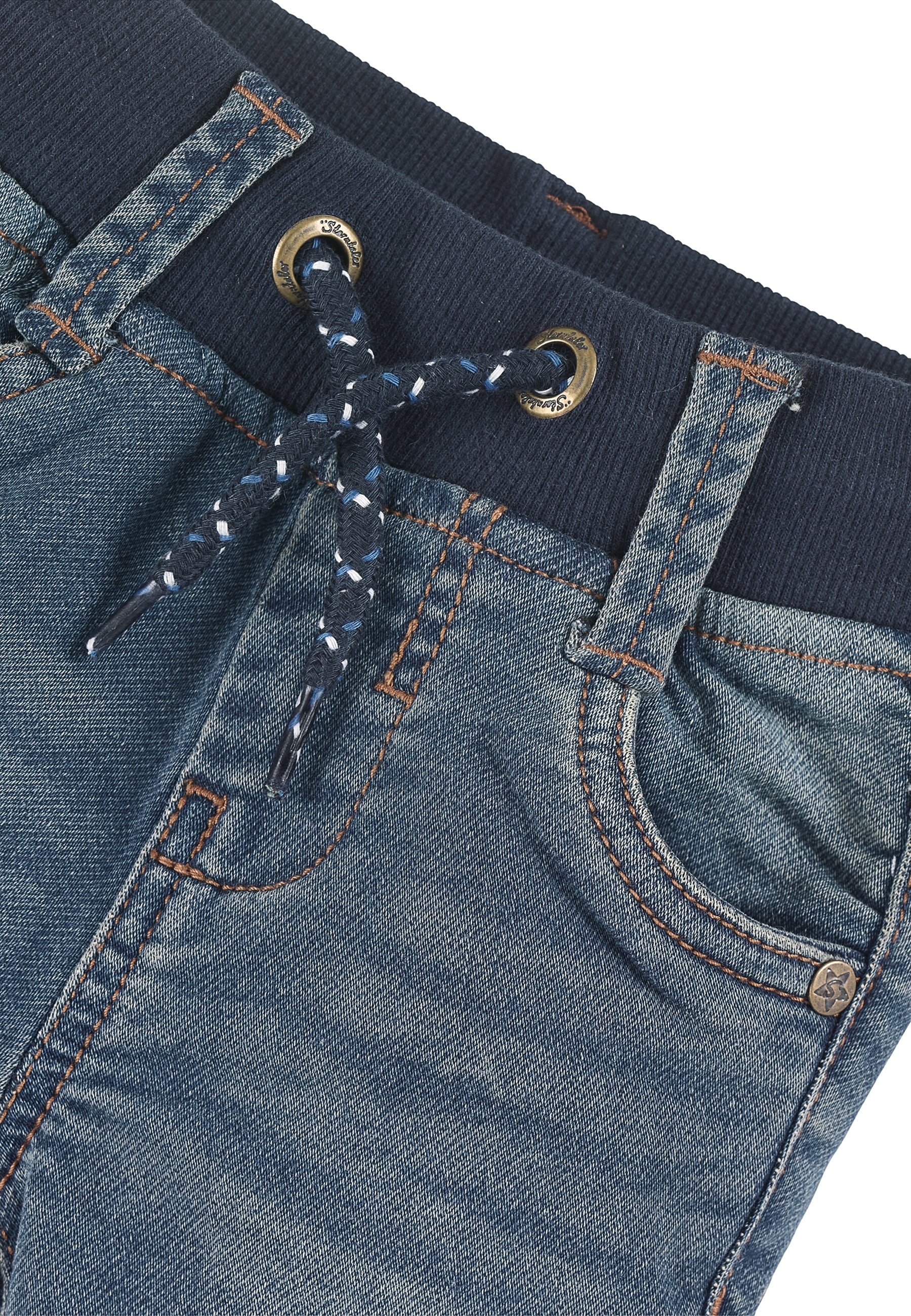 Jeanshose aus elastischer Sweat Denim
