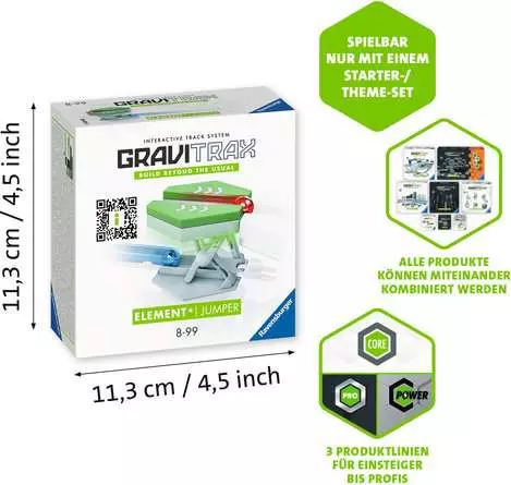 GraviTrax Element Jumper - Kugelbahn-Erweiterung für Kinder ab 8 Jahren