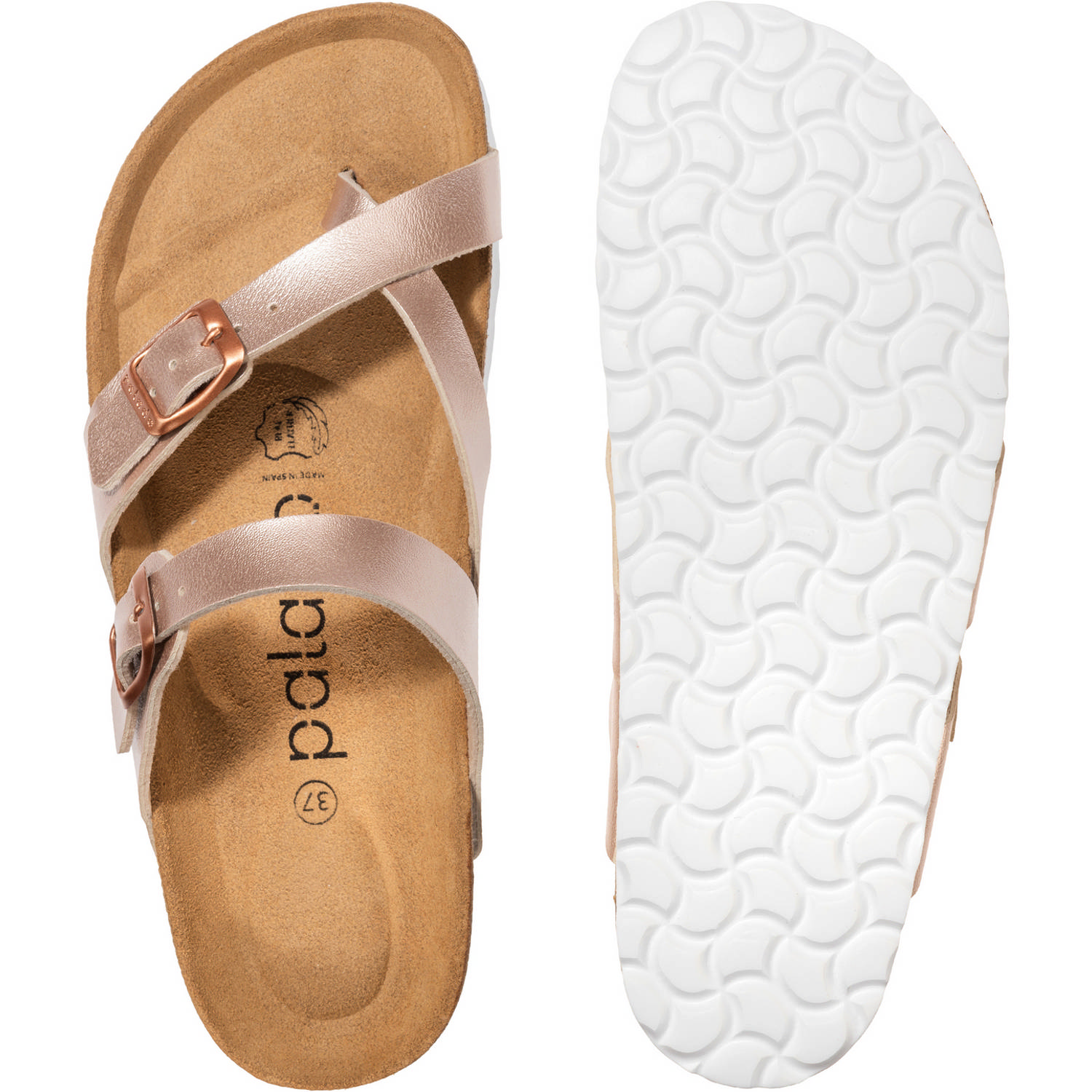 Palado Cres Metallic, Pantoletten, Damen, Rose