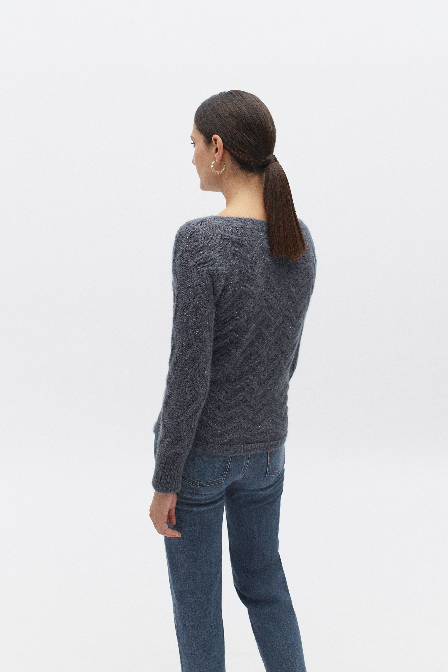 pull antonina denim double stone femme