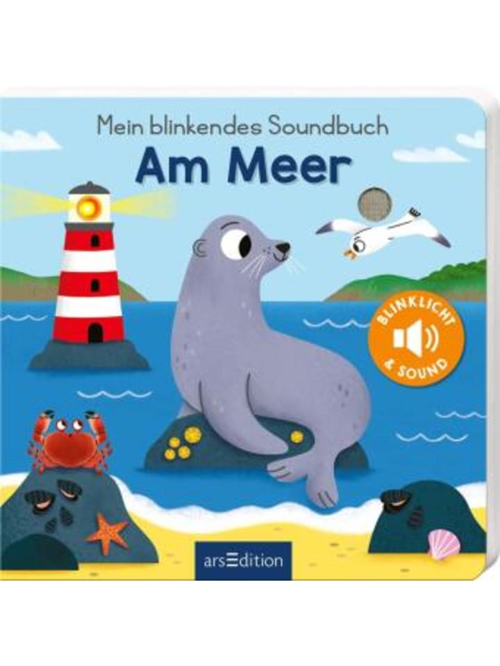ars edition Buch - Mein blinkendes Soundbuch - Am Meer günstig kaufen onesize