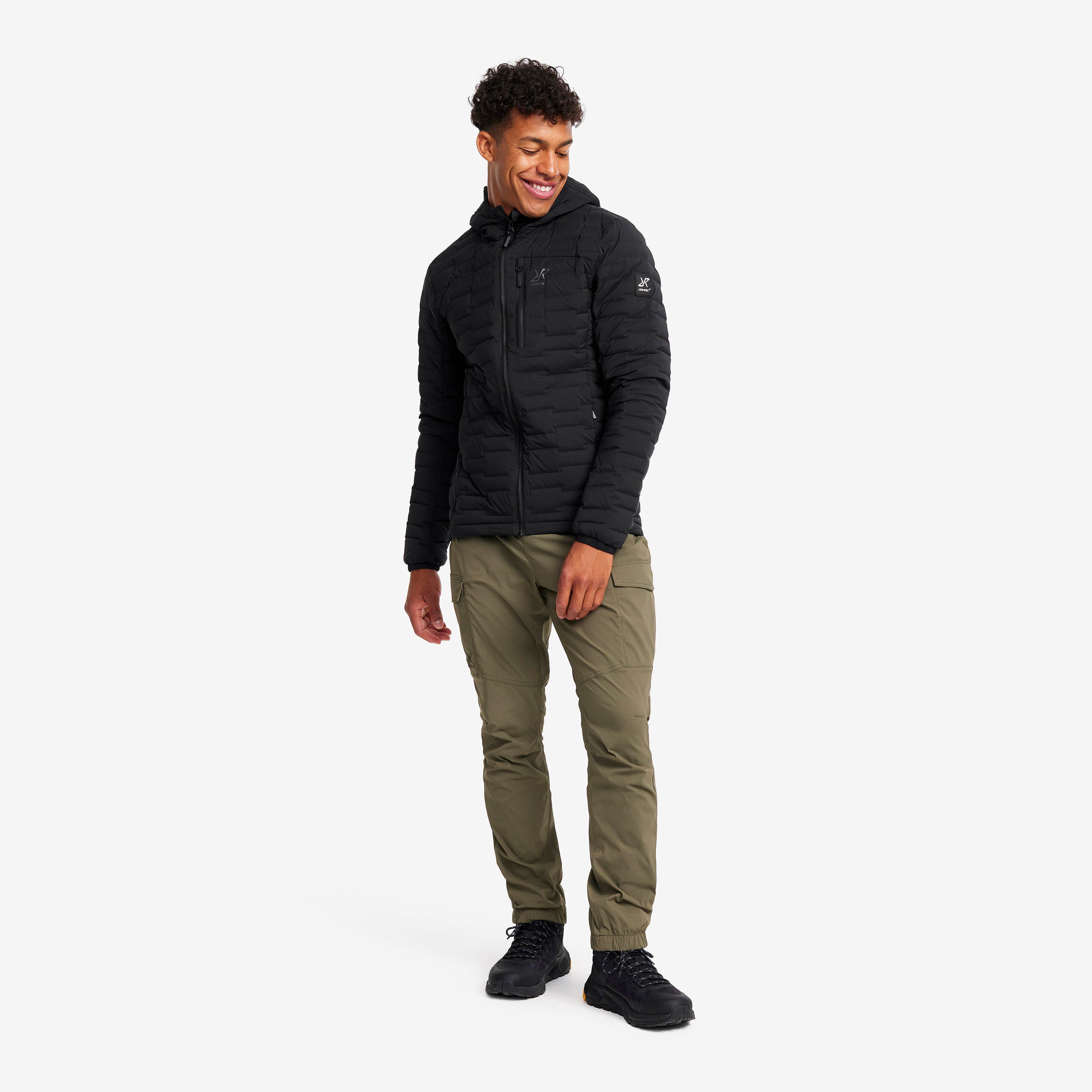 Flex Stretch Down Jacket Homme Black
