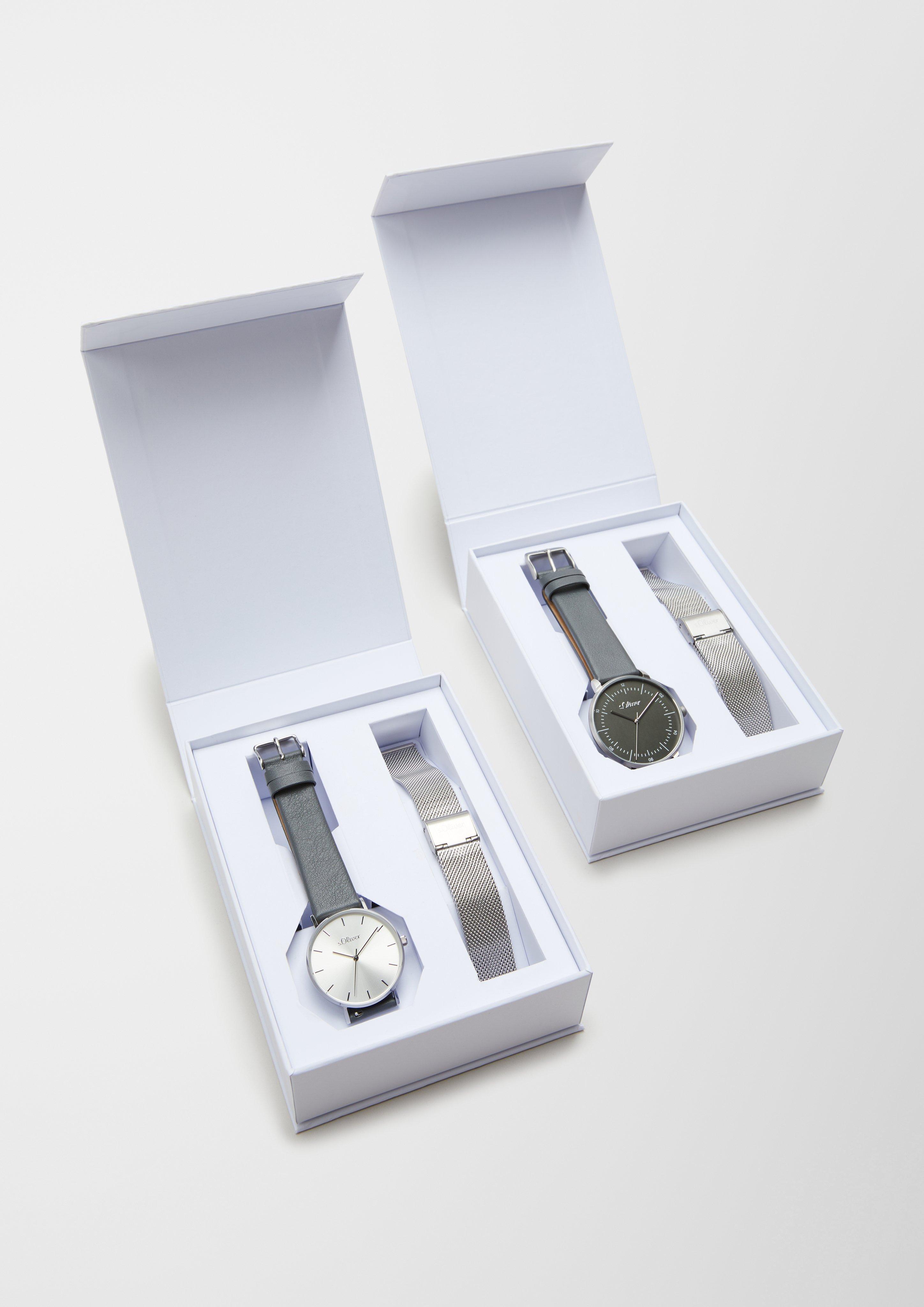 Geschenkset Damen-Armbanduhr  6008004-95B0