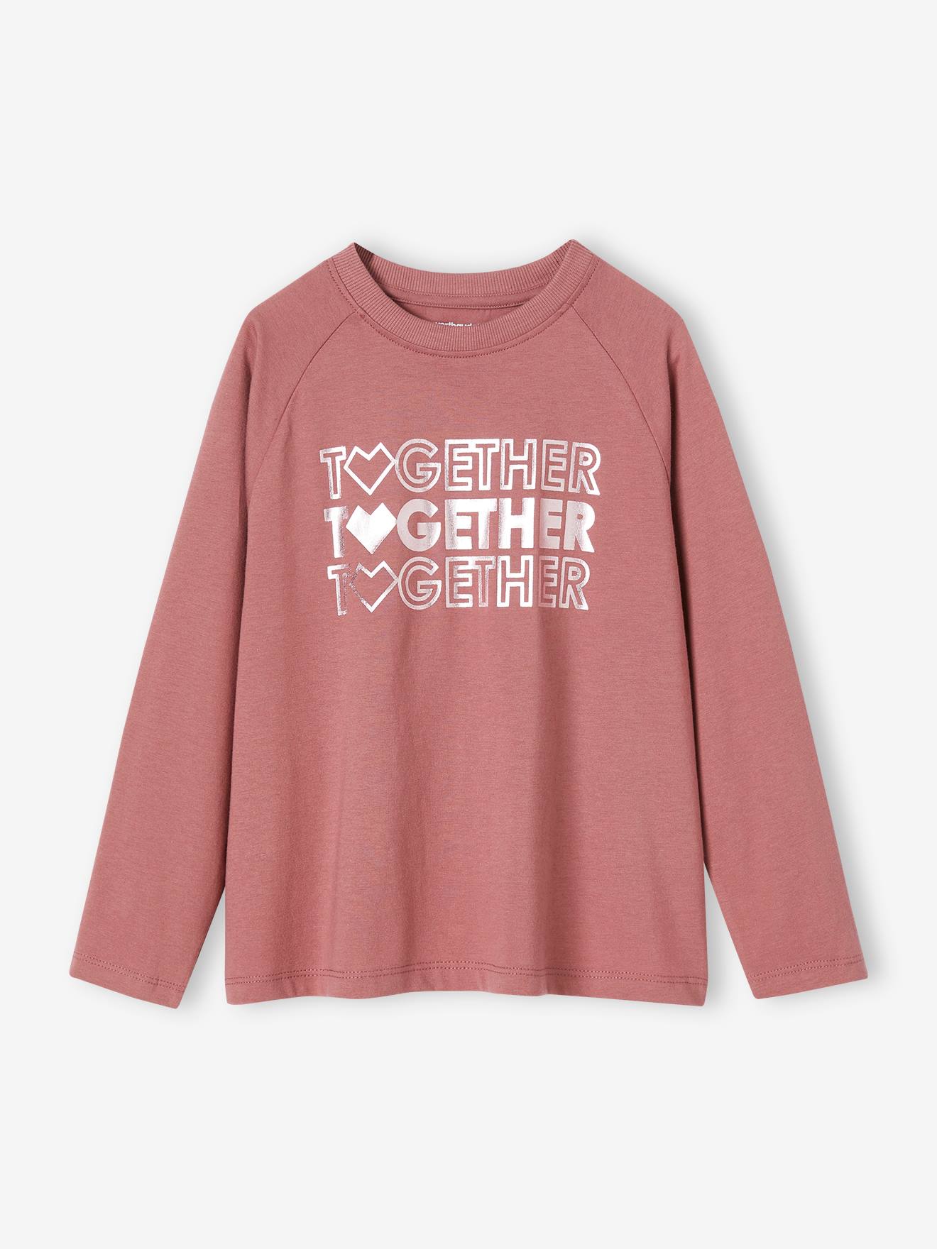 Vertbaudet Mädchen Sport-Shirt - altrosa