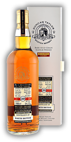 North British Duncan Taylor Rare Auld Grain 29 Years 1991/2021 #5957092 54,7% North British Duncan Taylor Rare Auld Grain 29 Years 1991/2021 #5957092 54,7% Liebhaber-Abfüllung der Range Rare Auld Grain. Jahrgang 91/21 - 0,7	 Liter - Vol 54,7%