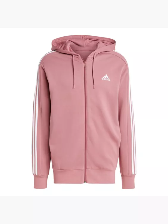 adidas Essentials French Terry 3-Streifen Kapuzenjacke