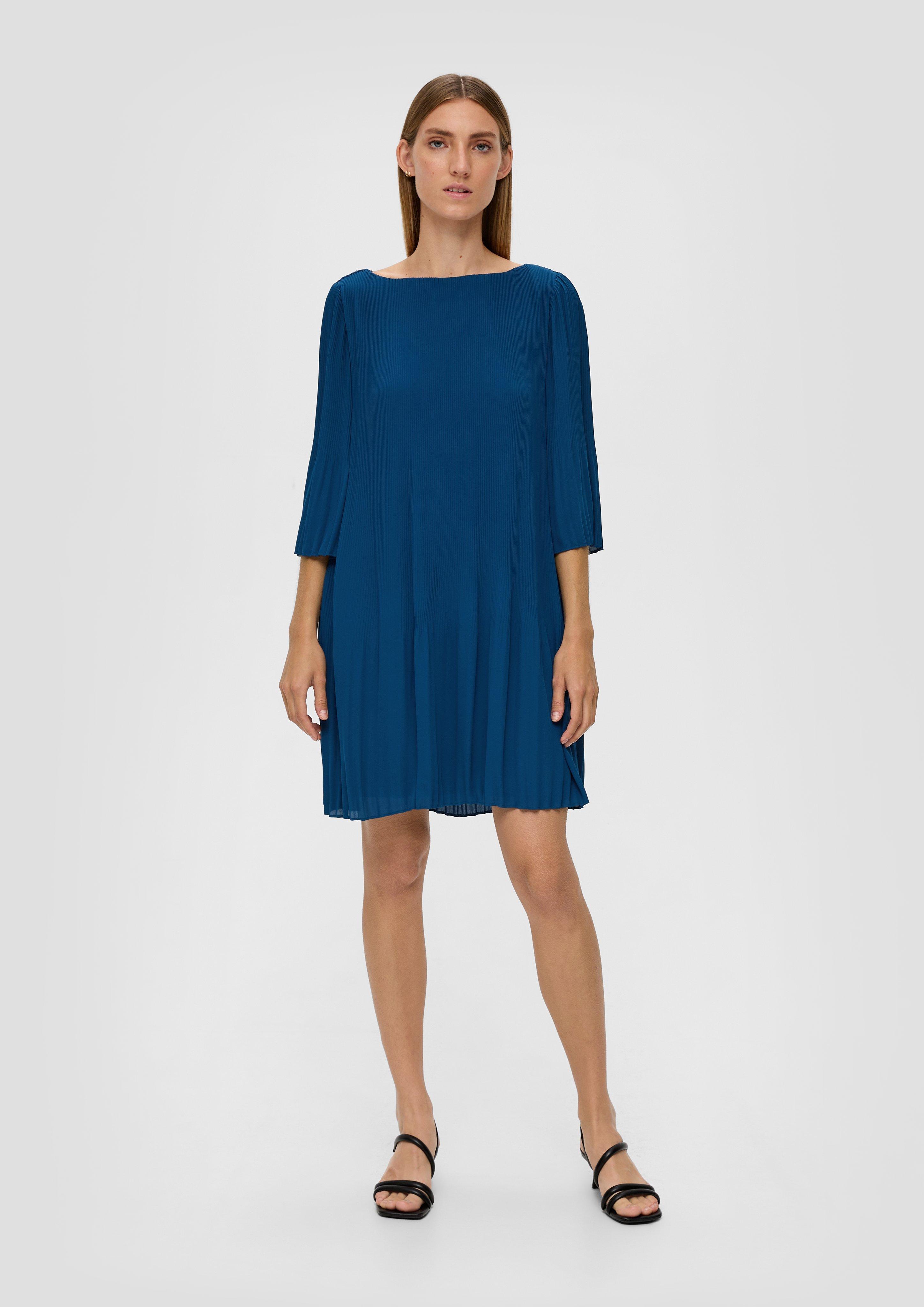 Minikleid mit Plisseefalten  2137961-6495