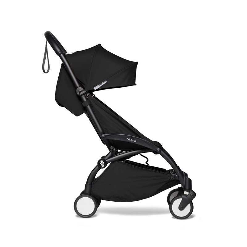 Poussette Yoyo2 4 roues châssis noir assise 6+ noir Babyzen