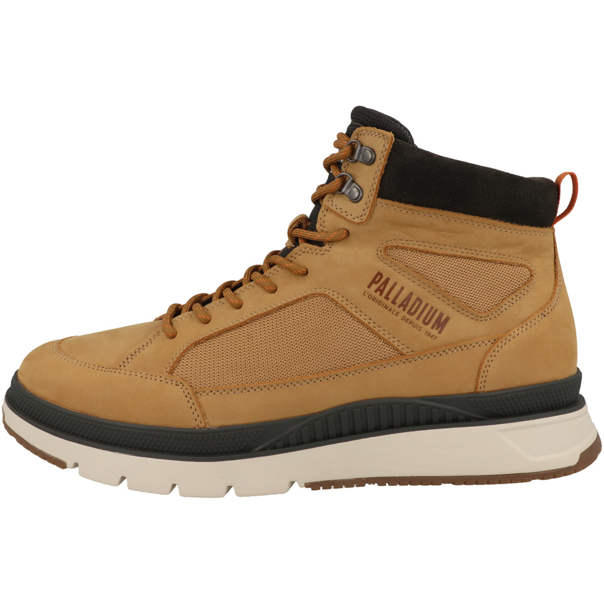 Palladium Pallasider Mid Cuff Schnürboots braun