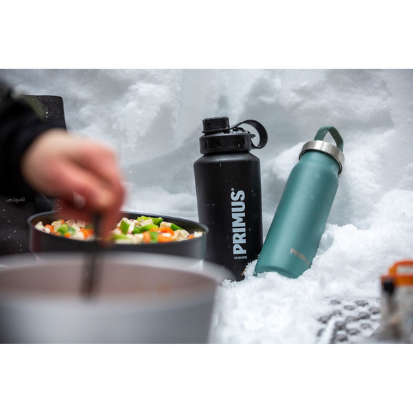 TRAILBOTTLE 1.0L S.S. BLACK - Trinkflasche
