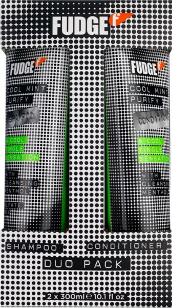 Fudge Cool Mint Purify Shampoo + Conditioner Haarpflegeset
